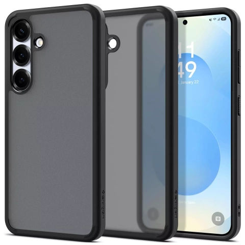 Samsung Galaxy S25 Spigen Ultra Hybrid Handyhülle Frost Black