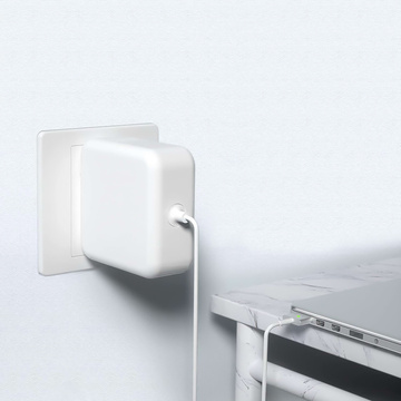 Ładowarka zasilacz do Apple MacBook Air Pro MagSafe 2 T-type 85W Alogy Charger Biała