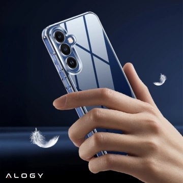 Hülle für Apple iPhone 16 Pro Max Alogy Anti-Shock Hybrid Case für MagSafe Transparent