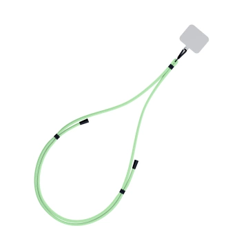 Universelles Smartphone-Lanyard 3mk EasyClip Green (schwarz)