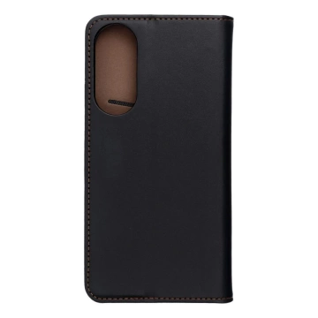Kabura Smart Pro Book do Samsung S25 Edge Skórzana Czarna