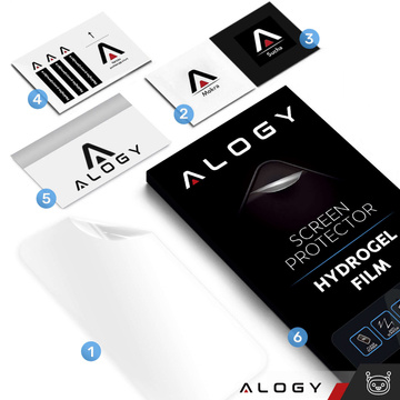 Folia Hydrożelowa do Motorola Moto G84 5G ochronna na telefon na ekran Alogy Hydrogel Film