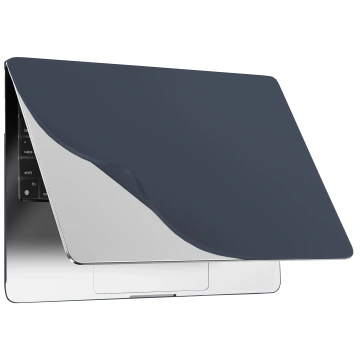 Etui do Apple Macbook Pro 14 2021-2024 (M1/M2/M3/M4) – elastyczna, matowa obudowa ochronna, lekka i odporna – Alogy AirGuard™ Granatowy