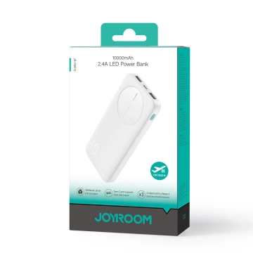 Powerbank Joyroom 10000mAh 12W 3 Ports schnelles und sicheres Laden