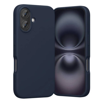 Etui ochronne do iPhone 16 Plus Vention MagSafe silikon niebieskie granatowe