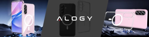 Etui do Samsung Galaxy A56 / A36 5G obudowa ochronna na telefon Alogy HybridMag™️ Case do MagSafe Przezroczyste + Szkło hartowane