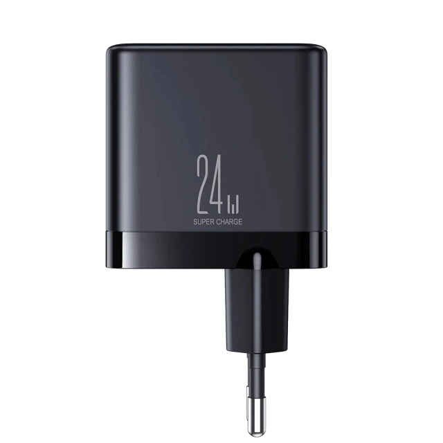 Joyroom JR-TCN03 Ładowarka sieciowa 4×USB-A 24 W 4,8 A – czarna