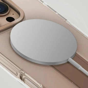 Etui do iPhone 16 Pro UNIQ Heldro Max Złote MagSafe MagClick