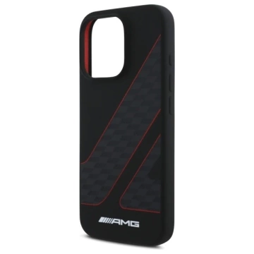 AMG Checkered Flag MagSafe Hardcase do iPhone 16 Pro Max 6,9″ – Czarny