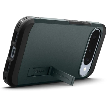 Etui Ochronne do Google Pixel 10 / 10 Pro Spigen Tough Armor Mag MagSafe Abyss Green