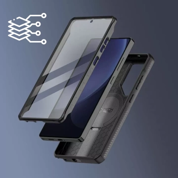 Samsung Galaxy S25 Ultra Hülle Tech-Protect Kevlar MagSafe Schwarz