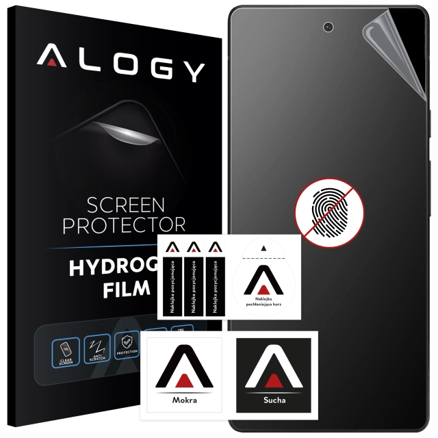 Folia "MATOWA" do Google Pixel 6a Hydrożelowa Alogy HydroSkin Matte Pro™ na ekran do etui "BEZ ODCISKU PALCÓW"