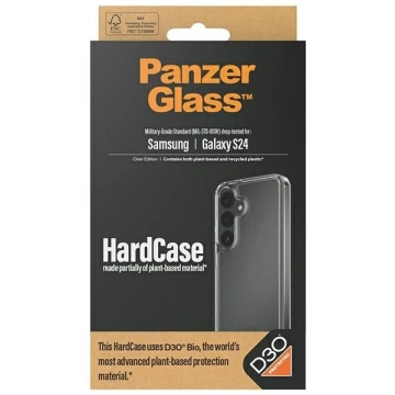 Etui do Samsung Galaxy S24 PanzerGlass HardCase D3O Clear