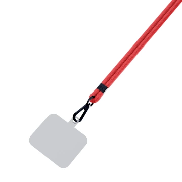Uniwersalna smyczka do smartfona 3mk EasyClip Red (black)