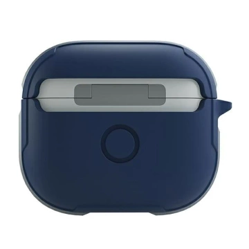 UNIQ Schutzhülle für Kopfhörer Valencia Case für Apple AirPods 3 blau/blau Antimikrobiell