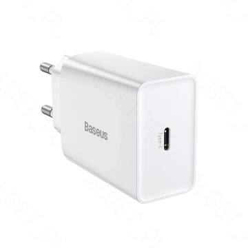 BASEUS Mini-USB-C-PD-Ladegerät 20 W Schwarz