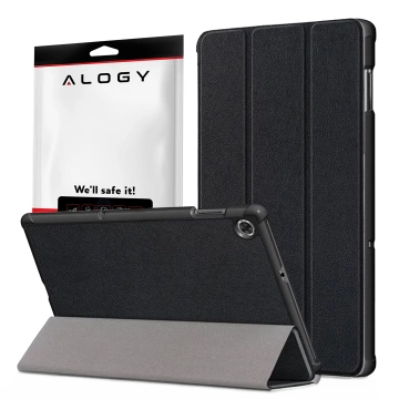 Lenovo Tab 10.1 TB-311 Slim Schutzhülle mit Klappdeckel, schlanke Falthülle, Alogy BookGuard™ – Schwarz