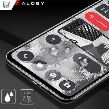 2x Szkło hartowane 9H do Nothing Phone 2 ochronne na ekran Alogy PRO+ Screen Protector
