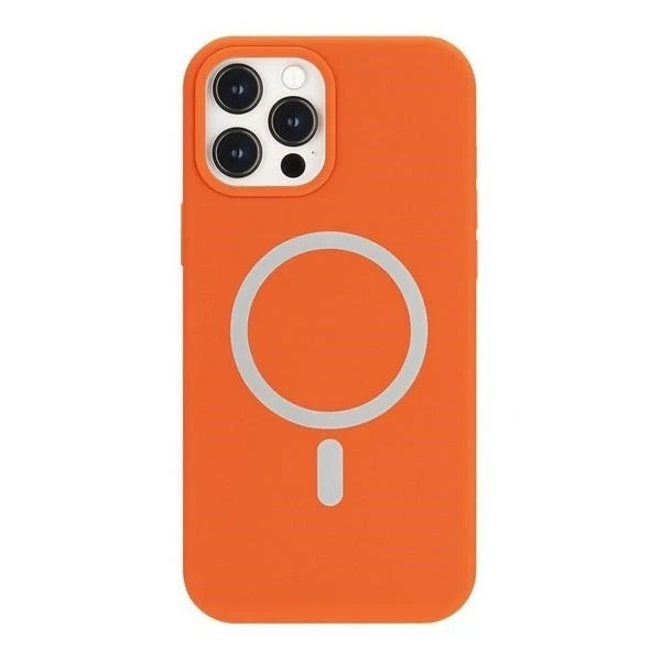 Mercury MagSafe Silikonhülle für iPhone 12 mini 5.4" Orange/Orange
