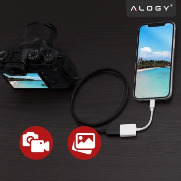 Handyhülle Wasserdichtes Gehäuse Alogy universal IPX8 bis 6,5 Schwarz