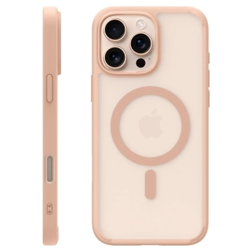 iPhone 16 Pro Spigen Ultra Hybrid „T“ Mag MagSafe Hülle Rosa