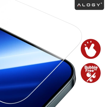 Hybridglas für Realme 11 Pro 5G / Pro Plus Displayschutzfolie Alogy Flexi Glass 9H Hüllenfreundlicher flacher Displayschutz