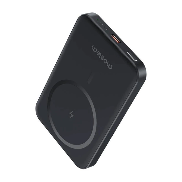 Powerbank Magnetisch Schwarz 5000mAh 20W Dünn Kabellos Schwarz