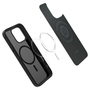 Etui do iPhone 16 Pro Spigen Liquid Air ”T” Mag MagSafe Matte Black