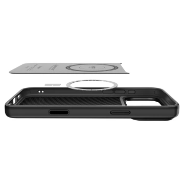 Etui do iPhone 17 Pro Max Spigen Enzo Aramid ”T” Mag MagSafe Black