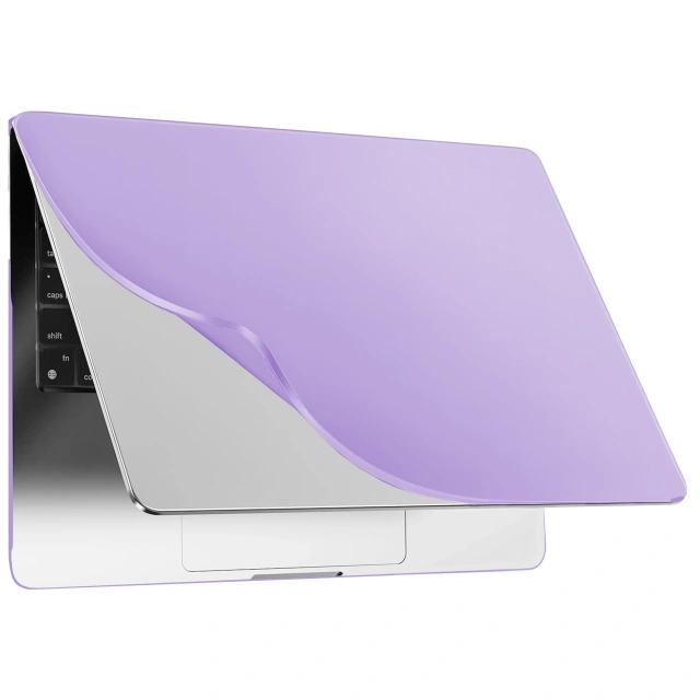 Etui do Apple MacBook Air 13 / 13.3" 2018–2021 (M1 A2337/A2179/A1932) – elastyczna, matowa obudowa ochronna, lekka i odporna – Alogy AirGuard™ Fioletowy