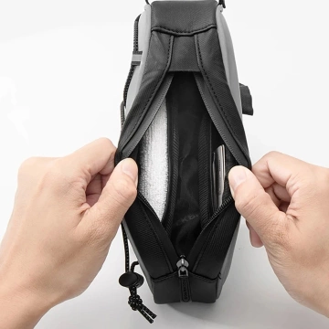 Rockbros 3012010901 Fahrradtasche für Rahmen 0,9 l – Silber