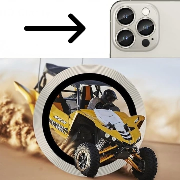 Szkło do Apple iPhone 16 Pro / 16 Pro Max osłona na aparat obiektyw 3mk Lens Protection Pro Titanium Grey nakładka ochronna