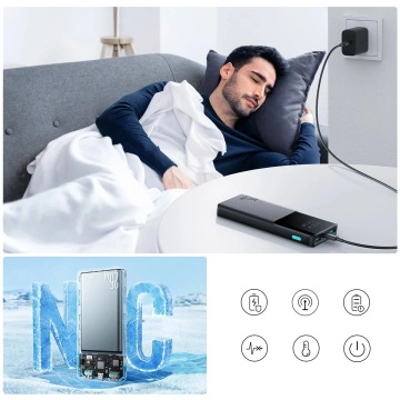 Powerbank Joyroom 10000mAh 25W – szybkie ładowanie 3 urządzeń naraz
