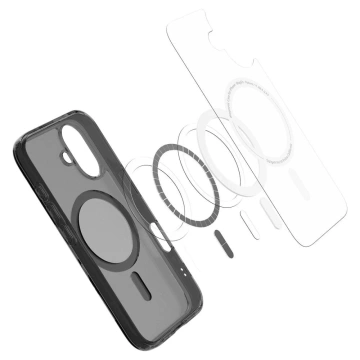 Etui do iPhone 16 Spigen Ultra Hybrid ”T” Mag MagSafe Czarny