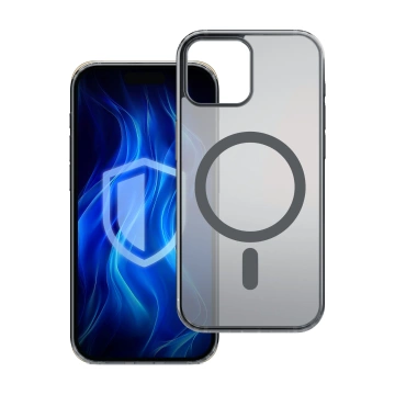 Etui für Apple iPhone 15 3mk Frosty MagCase Black