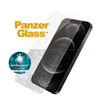 PanzerGlass Standard Superglas für iPhone 12/12 Pro Antibakteriell