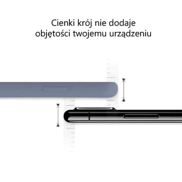 Etui na telefon Mercury Silicone do iPhone 14 Pro Max lawendowy/lavender