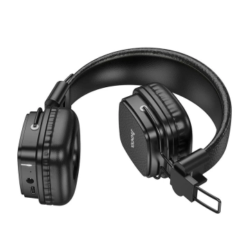 HOCO słuchawki bezprzewodowe bluetooth nagłowne W56 czarne