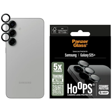 Szkło na aparat do Samsung Galaxy S25+ Plus PanzerGlass Hoops Camera Lens Protector