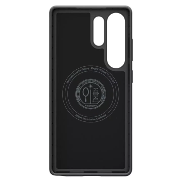 Samsung Galaxy S25 Ultra Schwarze Spigen Thin Fit Mag MagSafe Hülle