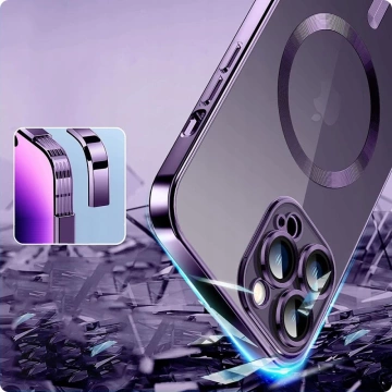 Etui ochronne Ring MagShine Case do MagSafe do iPhone 14 Pro Purple