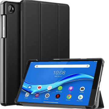 Etui do Lenovo Tab M8 4gen TB300XU TB300FU Book Cover Case obudowa futerał Alogy Czarne + Szkło