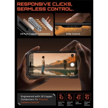 Etui Supcase UB Grip Mag MagSafe do iPhone 17 Pro Black