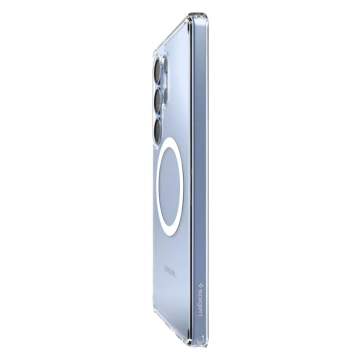 Etui für Samsung Galaxy S25 Ultra Clear/White Spigen Ultra Hybrid Mag MagSafe