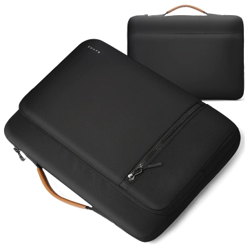 Bange wasserdichter Rucksack für 15,6-Zoll-Laptop, Stadtreisender, 45 x 30 x 16 cm, für Arbeit, Flugzeug, Herren, Damen, mit USB-Anschluss Schwarz