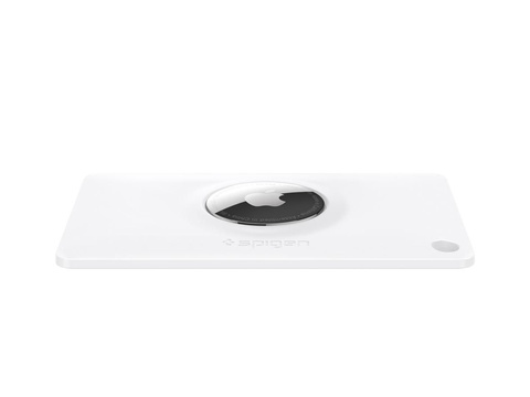 Etui case brelok do kluczy karta Spigen AirFit do Apple Airtag Białe