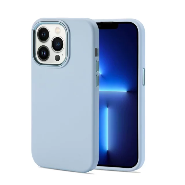 Etui Liquid für Apple iPhone 14 Pro Max Himmelblau