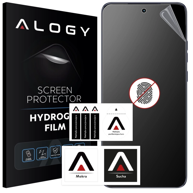 Folia "MATOWA" do Motorola Moto Edge 50 Neo Hydrożelowa Alogy HydroSkin Matte Pro™ na ekran do etui "BEZ ODCISKU PALCÓW"