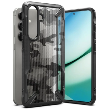  Etui do Samsung Galaxy S25 Camo Black Ringke Fusion X