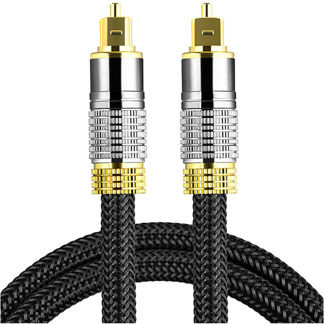 Kabel optyczny cyfrowy Alogy 6.0mm przewód Audio TV PC 5m
